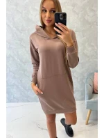 Šaty s kapucí Moccasin