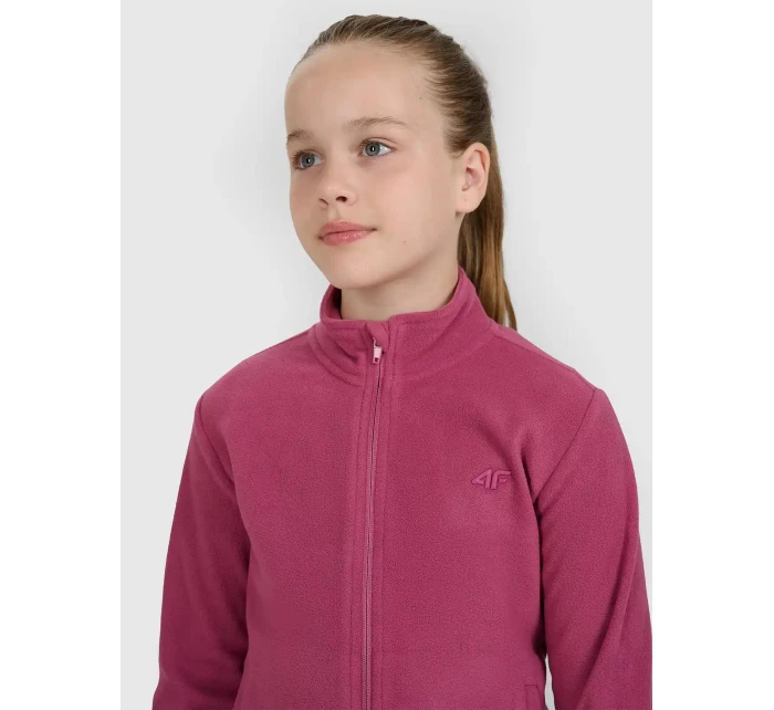 Dívčí fleecová mikina 4F