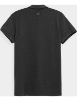 Pánské polo tričko model 18685443 tmavě šedé - 4F