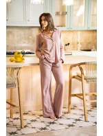 Belle  Blush pyžamo délka/r SL model 21268393 - Belle Reveire