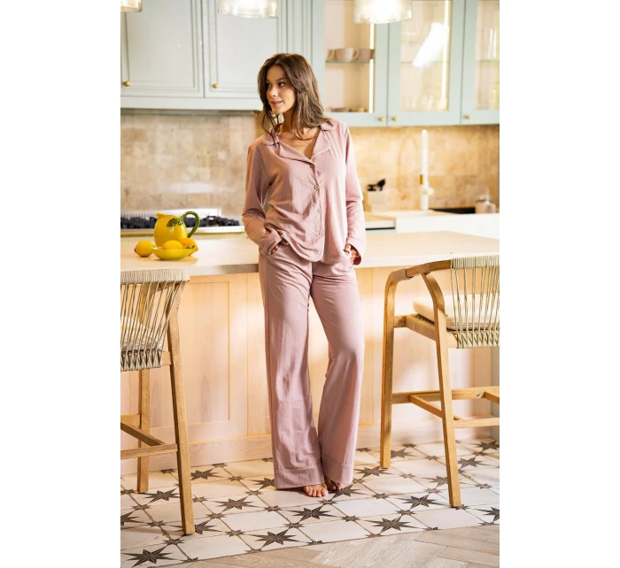 Belle  Blush pyžamo délka/r SL model 21268393 - Belle Reveire