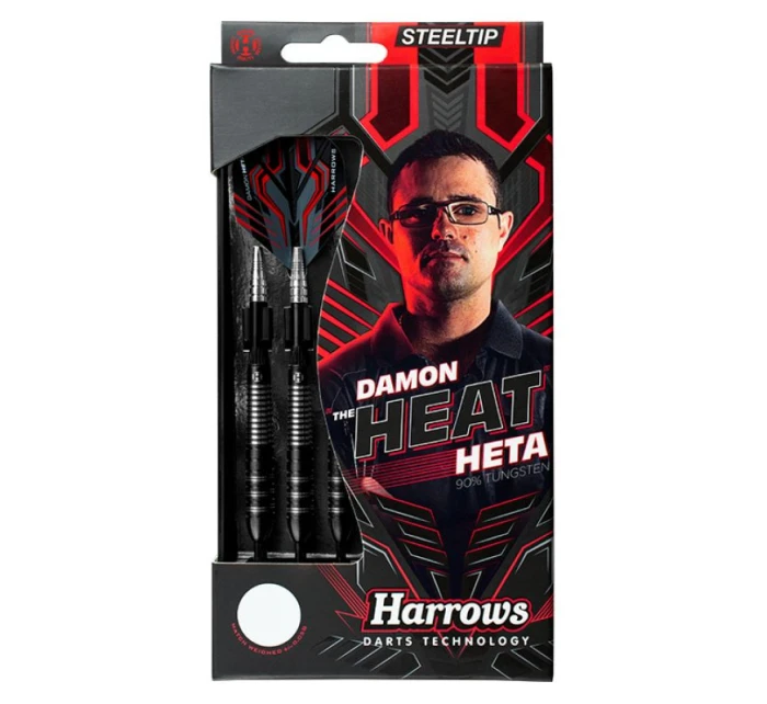 Šipky Harrows Damon Heta 90% Steeltip HS-TNK-000016452 Šipky Harrows Damon Heta 90% Steeltip HS-TNK-000016452