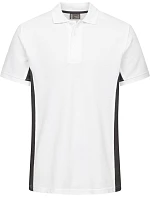 Promodoro 4590 Unisex kontrastní pracovní polo - EXCD 40.4590 white/charcoal Promodoro 4590 Unisex kontrastní pracovní polo - EXCD 40.4590 white/charcoal