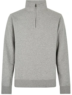 Kustom Kit KK 335 Mikina s 1/4 zipem 43.0335 heather grey