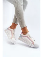 Dámské tenisky s flitry růžové model 21649117 - Boto