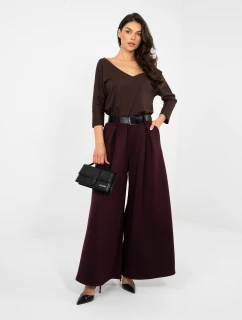 Spodnie IT SP model 22007134 ciemny fioletowy - FPrice