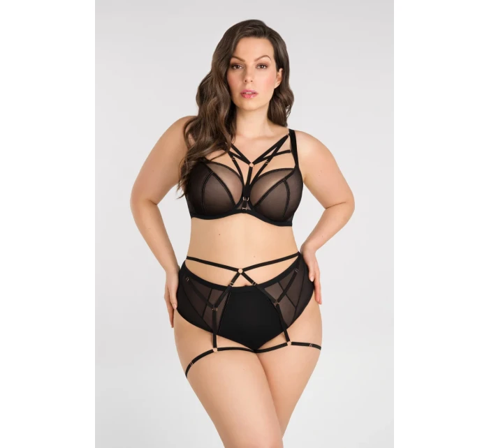 K824 SOFT BRA BIG JUST BLACK