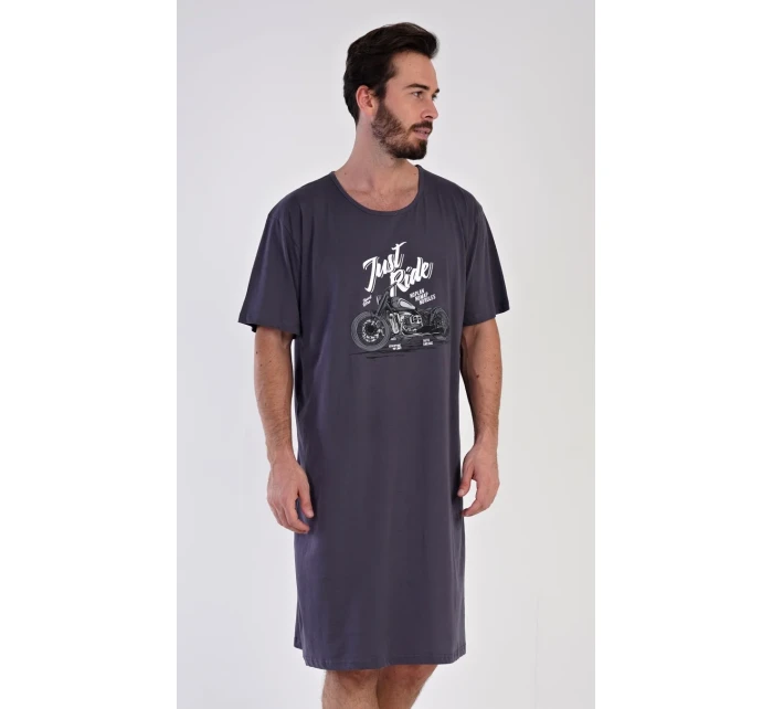 Pánská noční košile s krátkým rukávem Samuel