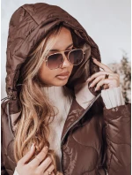 Dámská bunda kávová Dstreet model 21974716 - FashionStreet