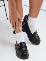 Dámské černé mokasíny Dstreet ZY1127 Dámské černé mokasíny Dstreet ZY1127