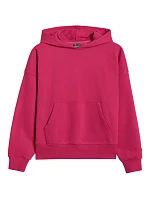 Dámská mikina 4F F1887 tmavě růžová 4FWAW25TSWSF1887 53S