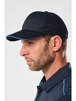 WK WKP 145 6 panelová kšiltovka 20.145W navy/white