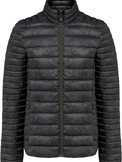K Lehká pánská prošívaná bunda 20. jungle camo model 22512364 - Kariban