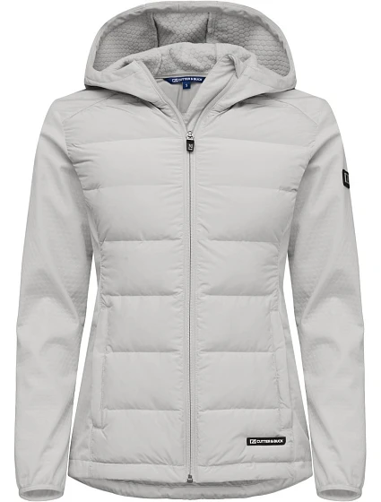 Cutter & Buck Oak Harbor Jacket Women Dámská hybridní bunda 68.1453 silver Cutter & Buck Oak Harbor Jacket Women Dámská hybridní bunda 68.1453 silver
