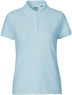 O Dámské piqué polo z bio bavlny light blue model 22503872 - Neutral