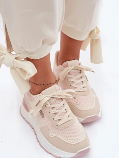 Dámské tenisky na platformě Béžové model 22099931 - Boto