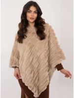 Poncho AT  beżowy model 20686495 - FPrice