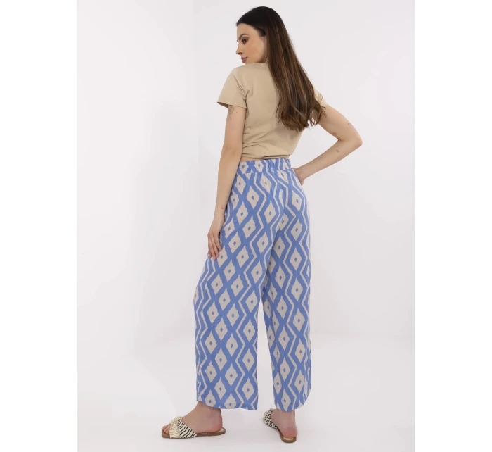 Kalhoty D73771M62237H modré Kalhoty D73771M62237H modré