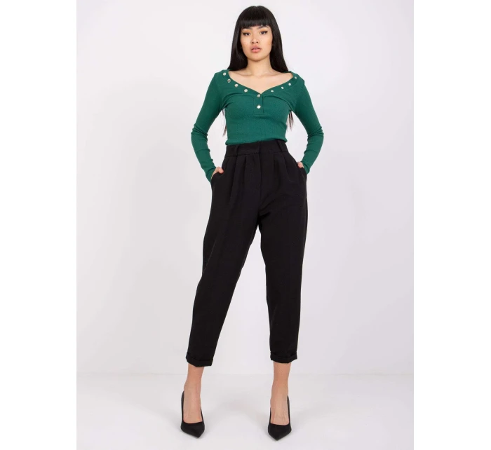 Spodnie FE SP model 20961786 czarny - FPrice Spodnie FE SP model 20961786 czarny - FPrice