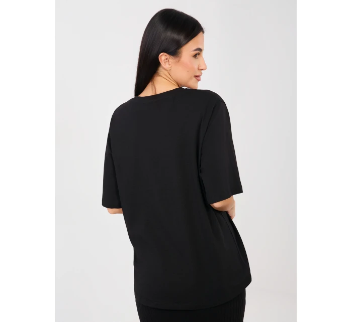 Tričko RV TS A1089.87 černé Tričko RV TS A1089.87 černé