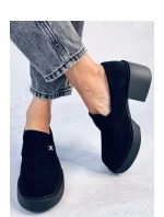 Dámské mokasiny NS382P černé - Inello