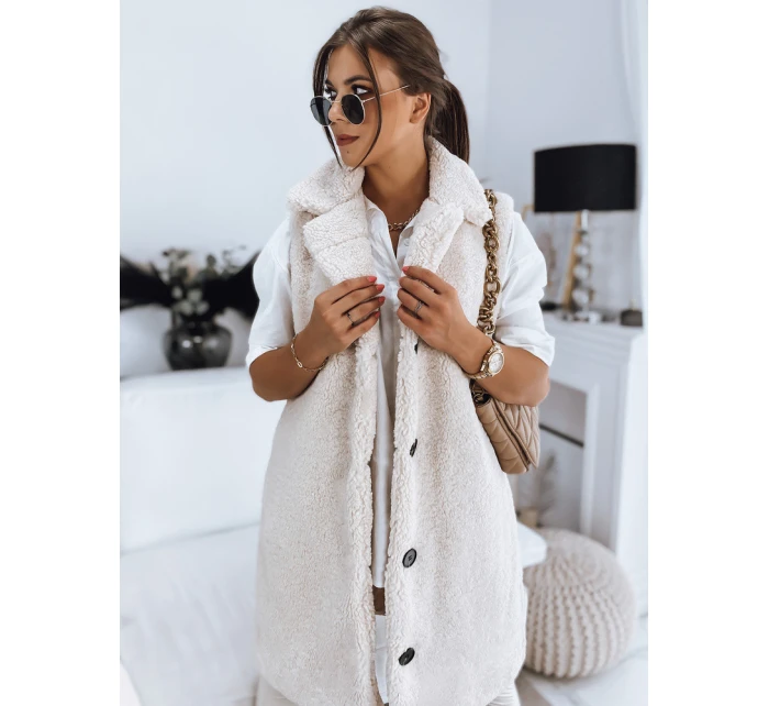 Dámská béžová vesta BALLA FashionStreet TY3200