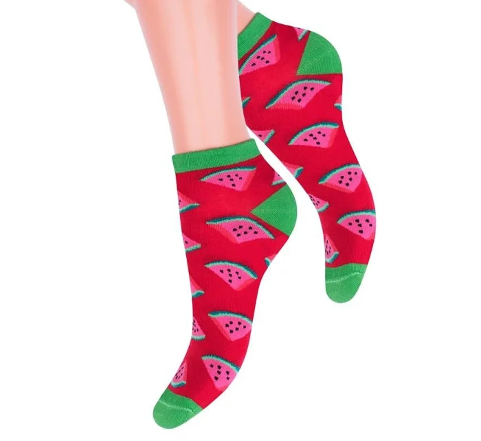 Dámské kotníkové ponožky Steven art.114