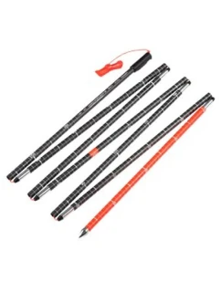 Lyžařské hole Mammut Carbon Probe 280 speed lock 2 ks 2,8 m černá, červená