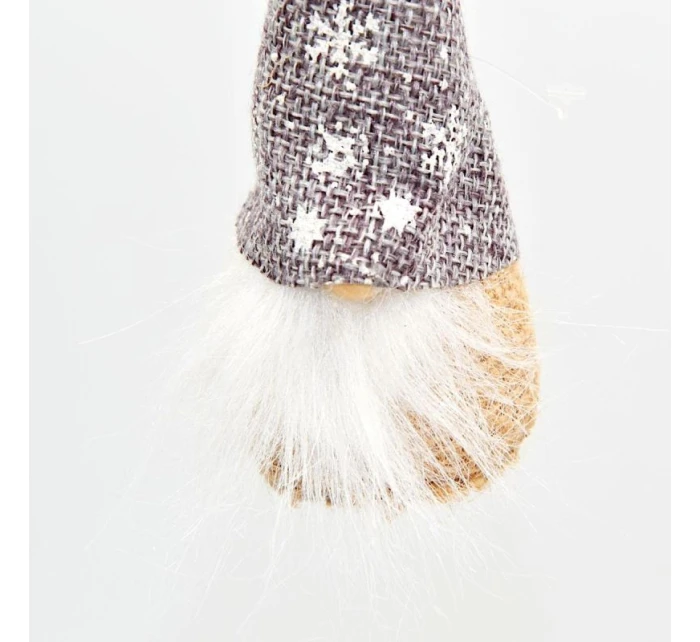 PŘÍVĚSEK S CETKOU SKŘÍTEK ŠEDÝ 11CM PŘÍVĚSEK S CETKOU SKŘÍTEK ŠEDÝ 11CM