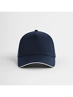 Beechfield B 155R 5 Panelová sandwich kšiltovka "Accelerate" 53.155R navy/white