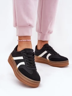 Dámské Tenisky Na Platformě Černé model 21691124 - EVENTO