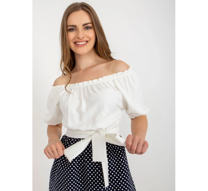 Sukienka LK SK model 18605466 ecru - FPrice Sukienka LK SK model 18605466 ecru - FPrice