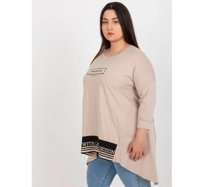 Tunika RV TU 7779.69 béžová Tunika RV TU 7779.69 béžová