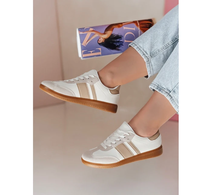 Dámské sportovní tenisky SNIKAR beige FashionStreet ZY0641