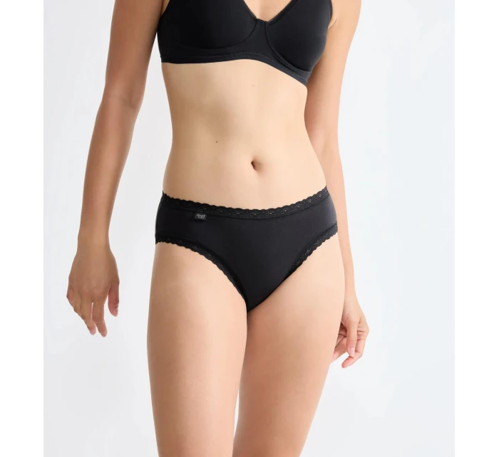 sloggi 24/7 Cotton Lace Hipster C3P - BLACK - SLOGGI BLACK - SLOGGI sloggi 24/7 Cotton Lace Hipster C3P - BLACK - SLOGGI BLACK - SLOGGI