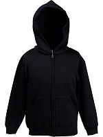 Classic Kids Sweat Jacket Dětská mikina s kapucí model 22534752 black - Fruit of the Loom Classic Kids Sweat Jacket Dětská mikina s kapucí model 22534752 black - Fruit of the Loom