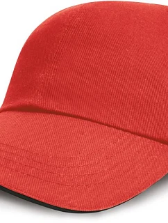 Result Headwear RC 024XP 6 panelová nízkoprofilová sandwich kšiltovka 28.24XP red/black