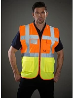 HVW 801 HiVis multifunkční vesta model 22502505 sapphire - Yoko HVW 801 HiVis multifunkční vesta model 22502505 sapphire - Yoko