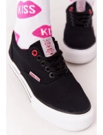 Dámské Tenisky Na Platformě CROSS JEANS FF2R4002C Černé