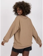 Dámská mikina EM BL U536/2.00 světle hnědá