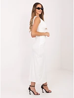 Sukienka IT SK model 22074612 ecru - FPrice Sukienka IT SK model 22074612 ecru - FPrice