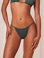 Dámské plavkové kalhotky Free Smart Brazil sd 1568 zelené/růžové - Triumph