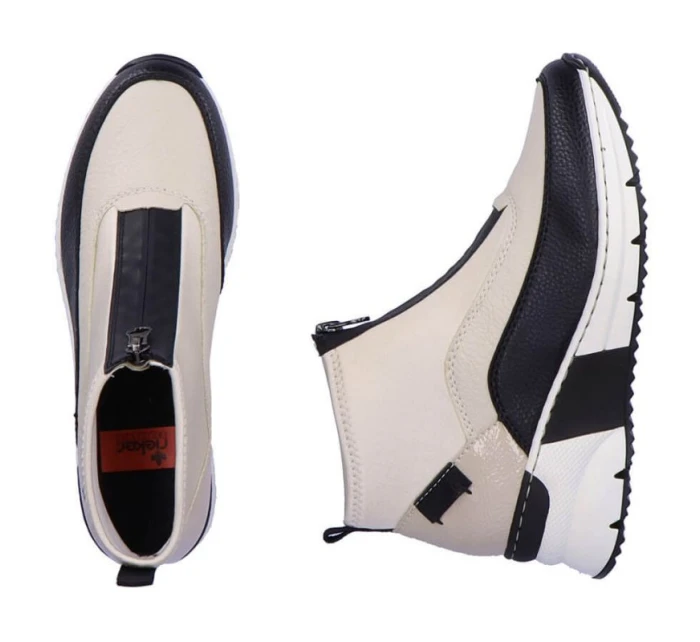 Rieker W RKR608 béžová kotníčková obuv