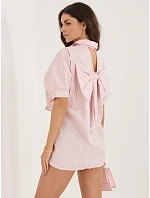 IT košile KS 18989.17 bílá růžová