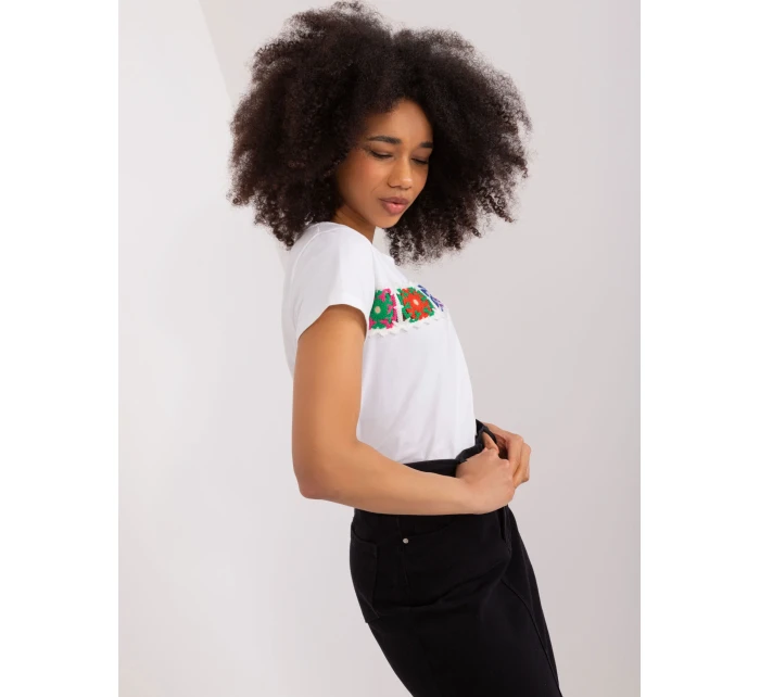 Bluzka RV BZ model 19735045 biały - FPrice Bluzka RV BZ model 19735045 biały - FPrice