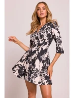 model 20970648 Přiléhavé mini šaty s potiskem model 1 - Moe model 20970648 Přiléhavé mini šaty s potiskem model 1 - Moe