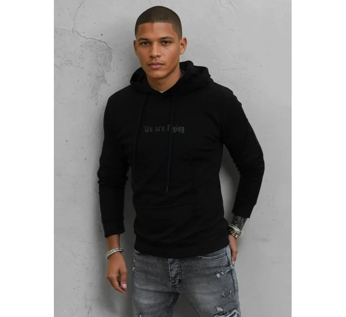 Pánská černá mikina Dstreet model 21966863 - FashionStreet