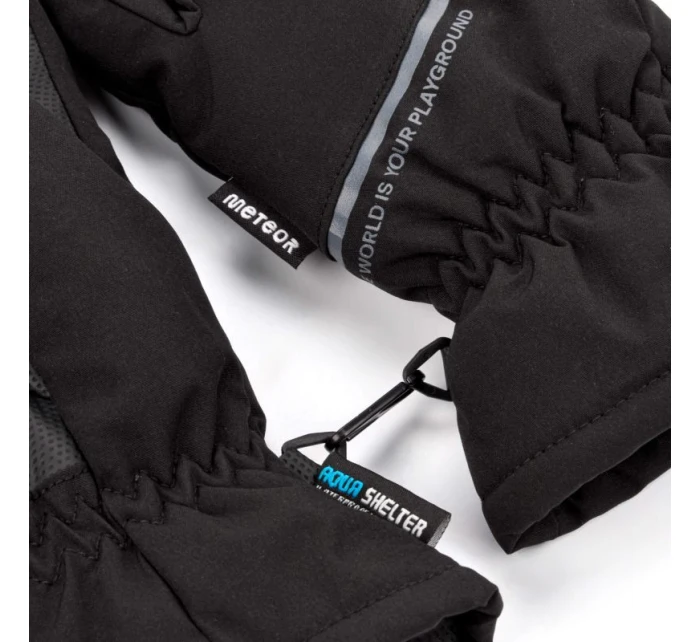 Zimní rukavice model 21811709 L černé - Meteor Zimní rukavice model 21811709 L černé - Meteor