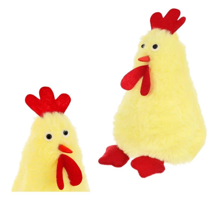 STOJÍCÍ SLEPICE 17CM JARNÍ DEKORACE