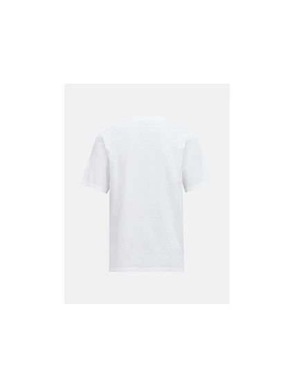 Pánské tričko PEAK PERFORMANCE M Original Small Logo Tee, bílá barva